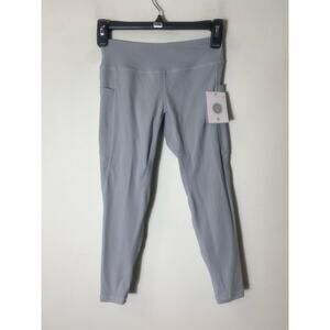 NWT Girls Willit Gray Althletic Leggings Sz S